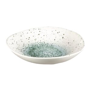 Churchill Studio Prints Mineral Green Centre Organic Round Bowls 253mm (Pack of 12)