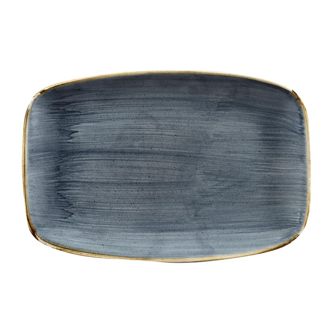Churchill Stonecast No. 8 Oblong Chefs Plates 300 x 199mm Blueberry (Pack of 6) - Image 4
