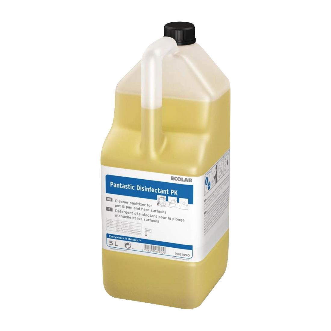 Ecolab Pantastic Cleaner and Disinfectant Concentrate 5Ltr (2 Pack