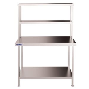 Holmes Stainless Steel Wall Table Welded with Double Gantry 1800mm