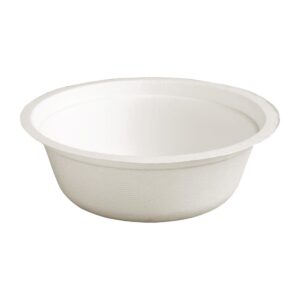 Fiesta Green Compostable Bagasse Bowls Round 12oz (Pack of 50)