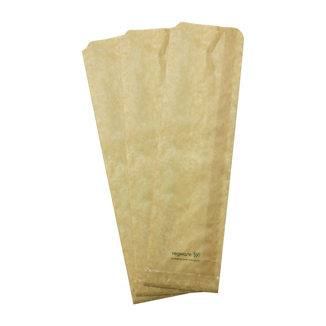 Vegware Compostable Therma Paper Hot Food Bags 356 x 101mm (Pack of 500)