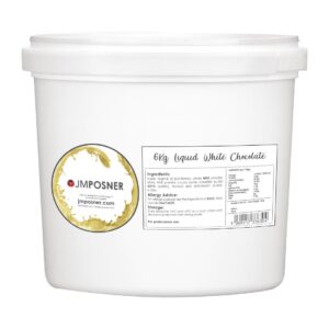 JM Posner Liquid White Chocolate Mix 6kg