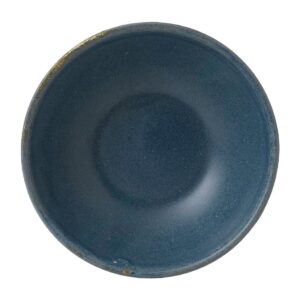 Churchill Nourish Oslo Contour Shallow Bowl Blue 130mm (Pack of 12)
