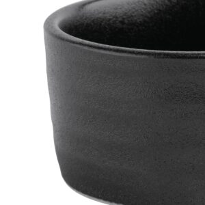 Olympia Cavolo Dipping Dishes Textured Black 67mm (Pack of 12)