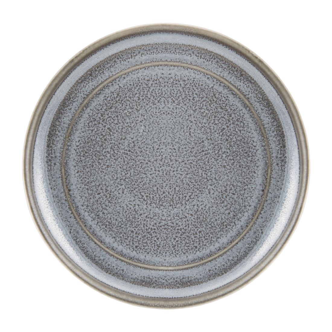 Olympia Cavolo Flat Round Plates Charcoal Dusk 180mm (Pack of 6) - Image 7
