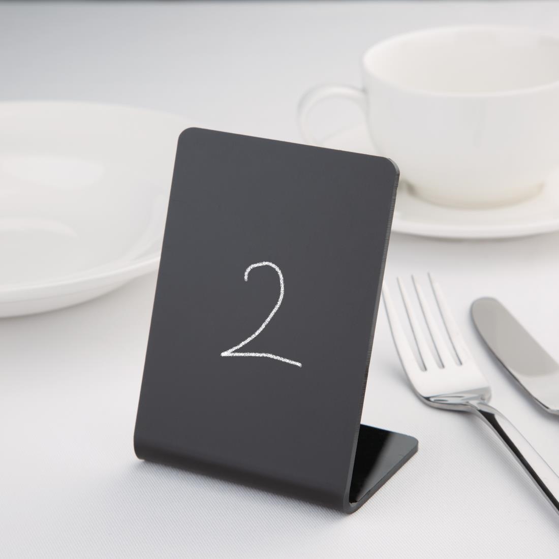 Olympia Acrylic Tableboard 105(H) x 74(W)mm (Pack of 4) - Image 3