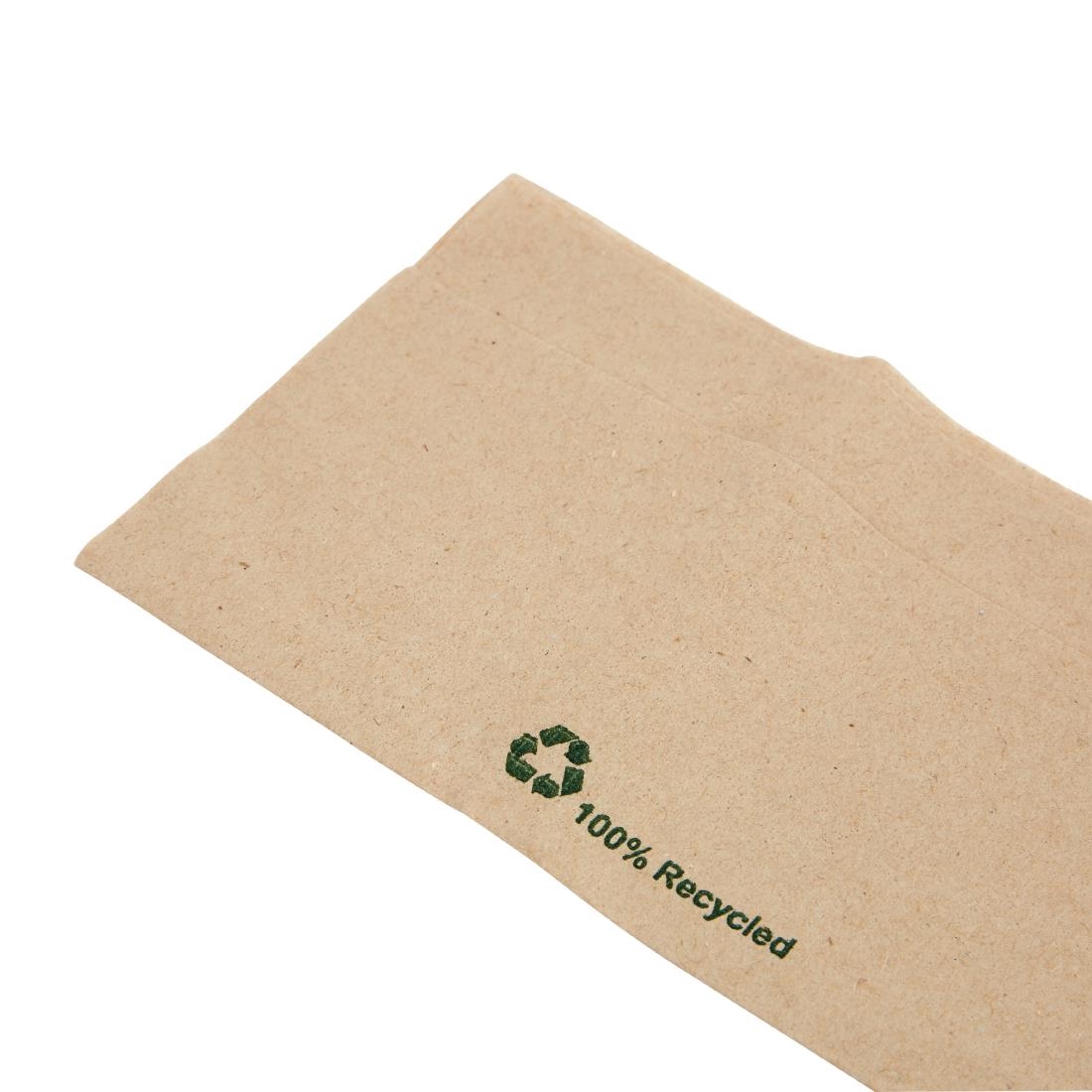 Fiesta Recycled Kraft Napkins Dispenser Fold 320x300mm (Pack of 6000)