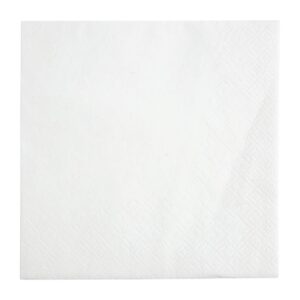 Fiesta Cocktail Napkins White 240mm (Pack of 4000)