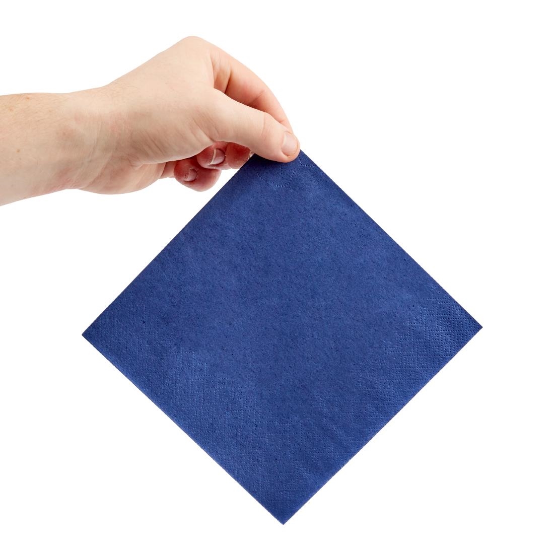 Fiesta Lunch Napkins Dark Blue 330mm (Pack of 2000) - Image 2