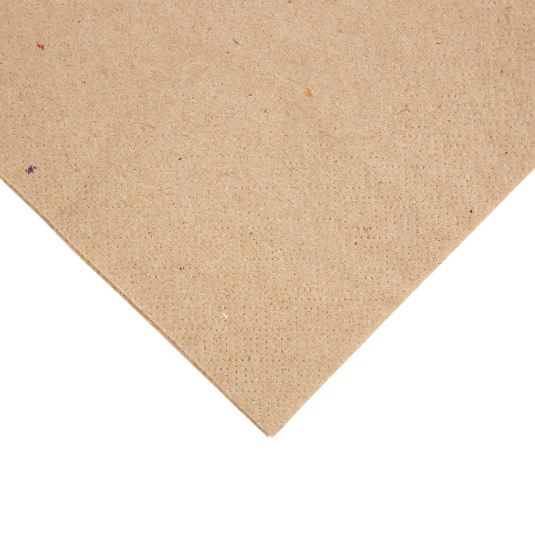 Fiesta Recycled Kraft Dinner Napkins 400mm (Pack of 2000)