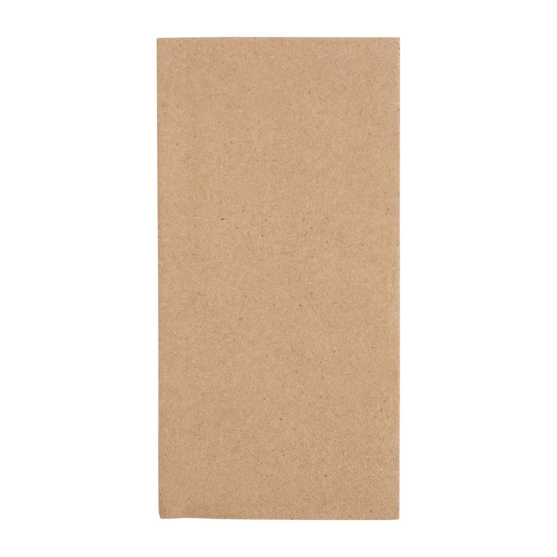 Fiesta Recycled Kraft Dinner Napkins 400mm (Pack of 2000) - Image 3