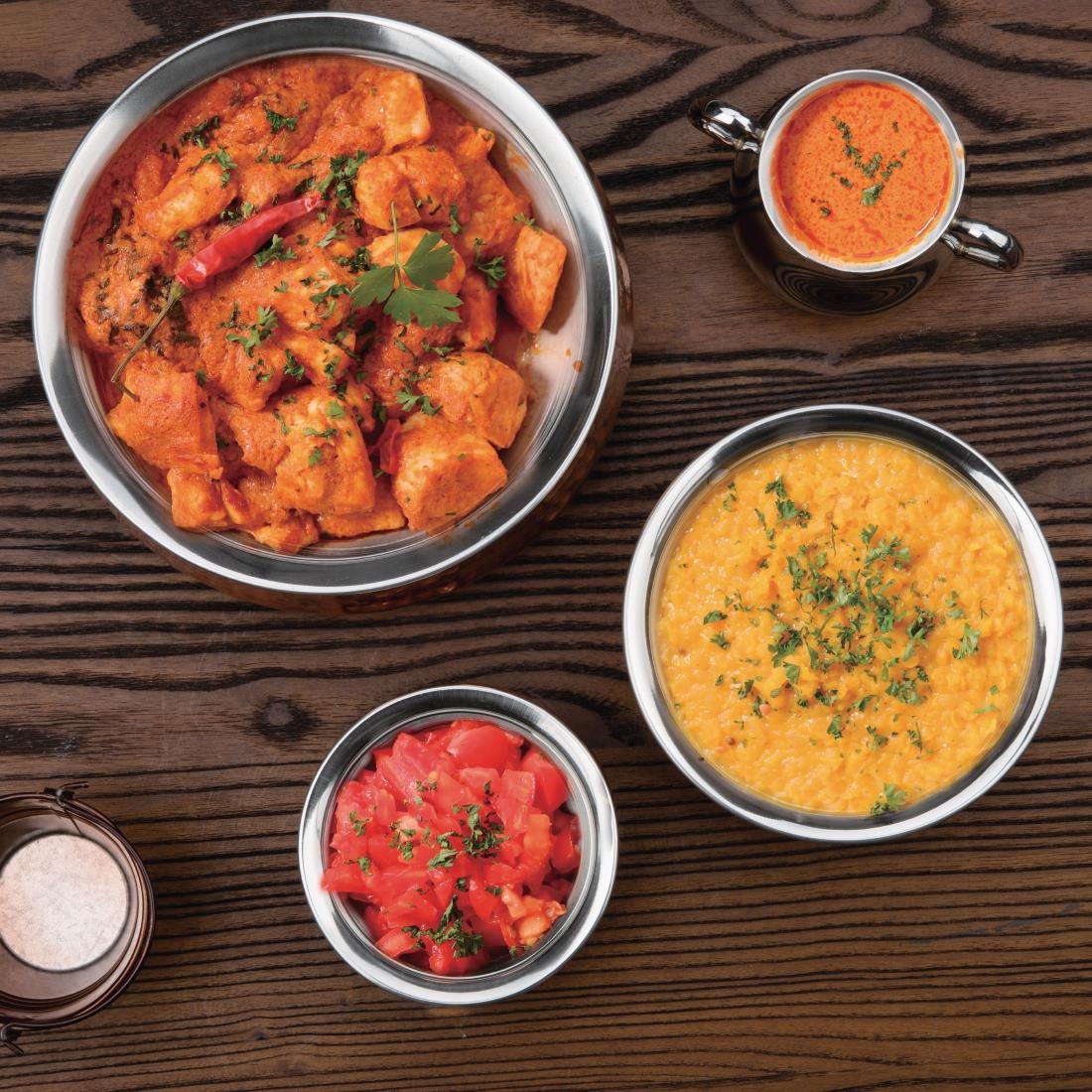 Olympia Large Handi Serving Dish Copper 200(Ø)mm - Image 4