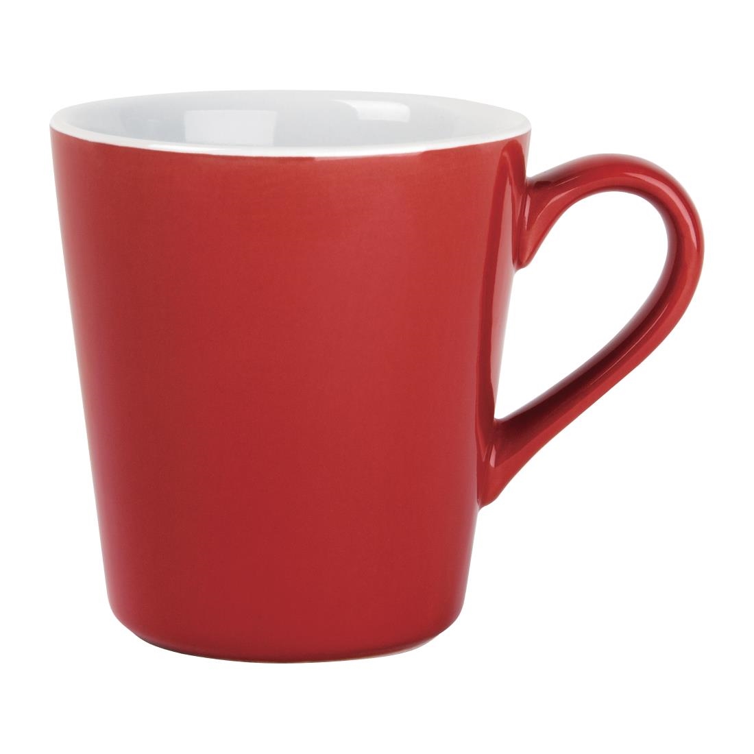 Olympia Cafe Flat White Cups Red 170ml (Pack of 12) - Image 4