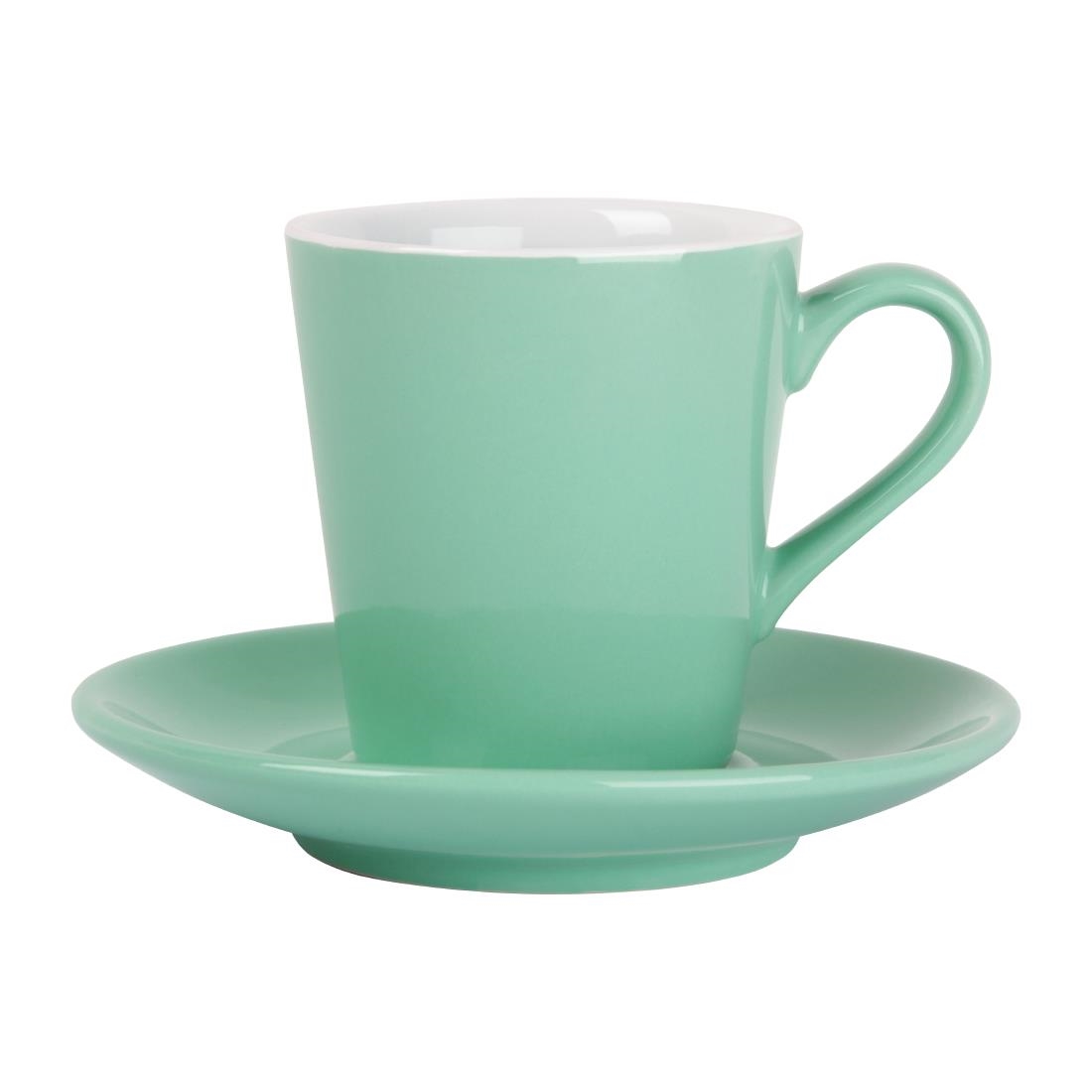 Olympia Cafe Flat White Cups Aqua 170ml (Pack of 12) - Image 2