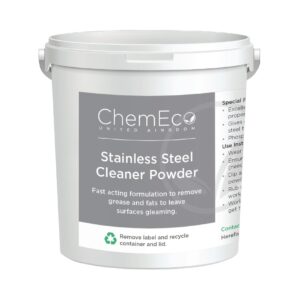 ChemEco Stainless Steel Cleaner Powder 1kg (Pack of 4)