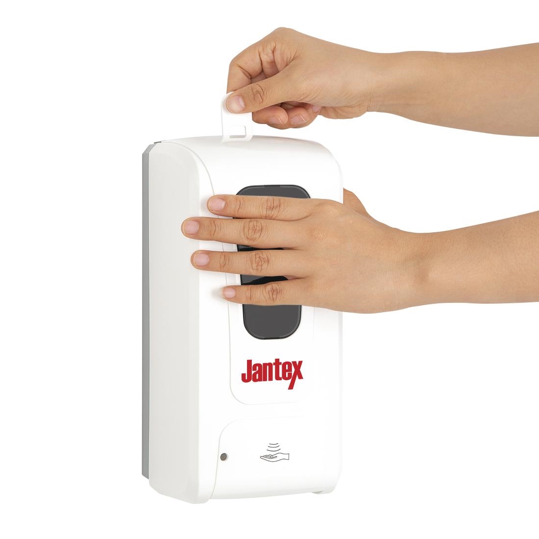 Jantex Automatic Spray Hand Soap and Sanitiser Dispenser 1Ltr - Image 3