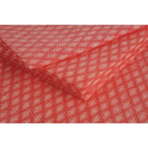 All-Purpose Non-Woven Cleaning Cloths Red (Pack of 500)