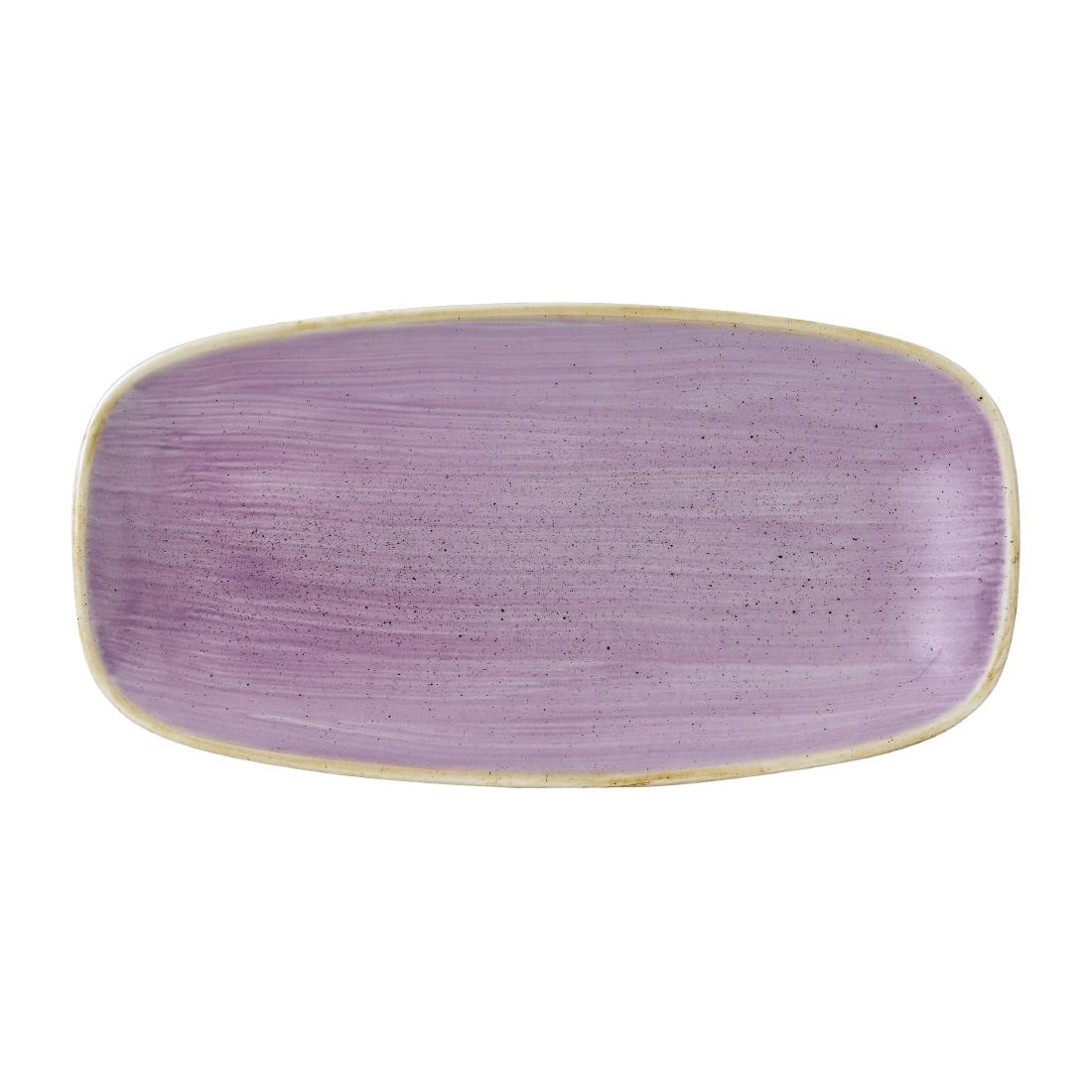 Churchill Stonecast Lavender Chefs Oblong Plate 298 x 152mm (Pack of 12) - Image 5