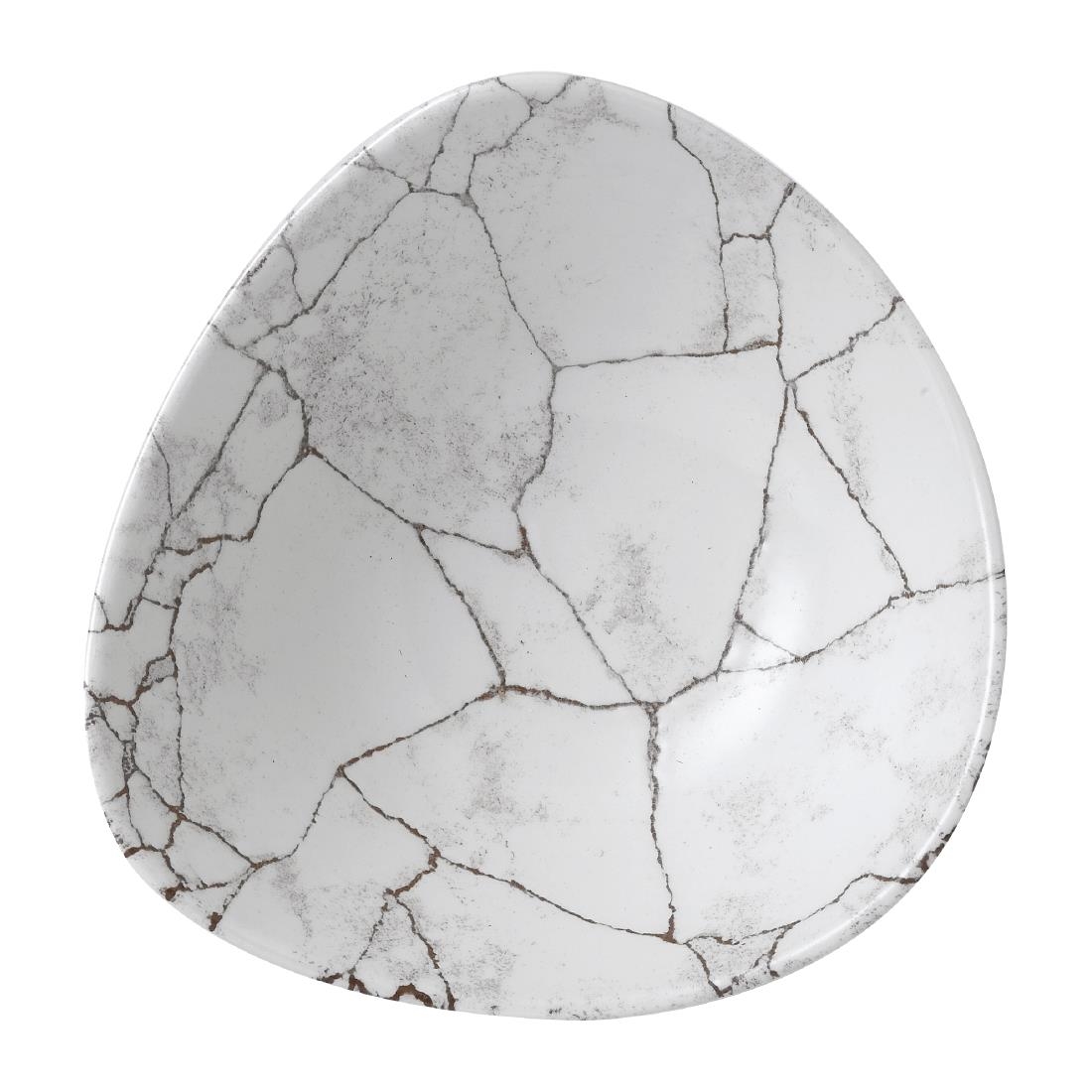 Churchill Studio Prints Kintsugi Agate Grey Lotus Bowl 177mm (Pack of 12) - Image 6