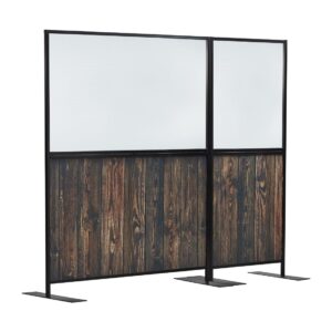 Zap 750 AURA Protective Screen Akare Rustic Wood (Pack of 2)