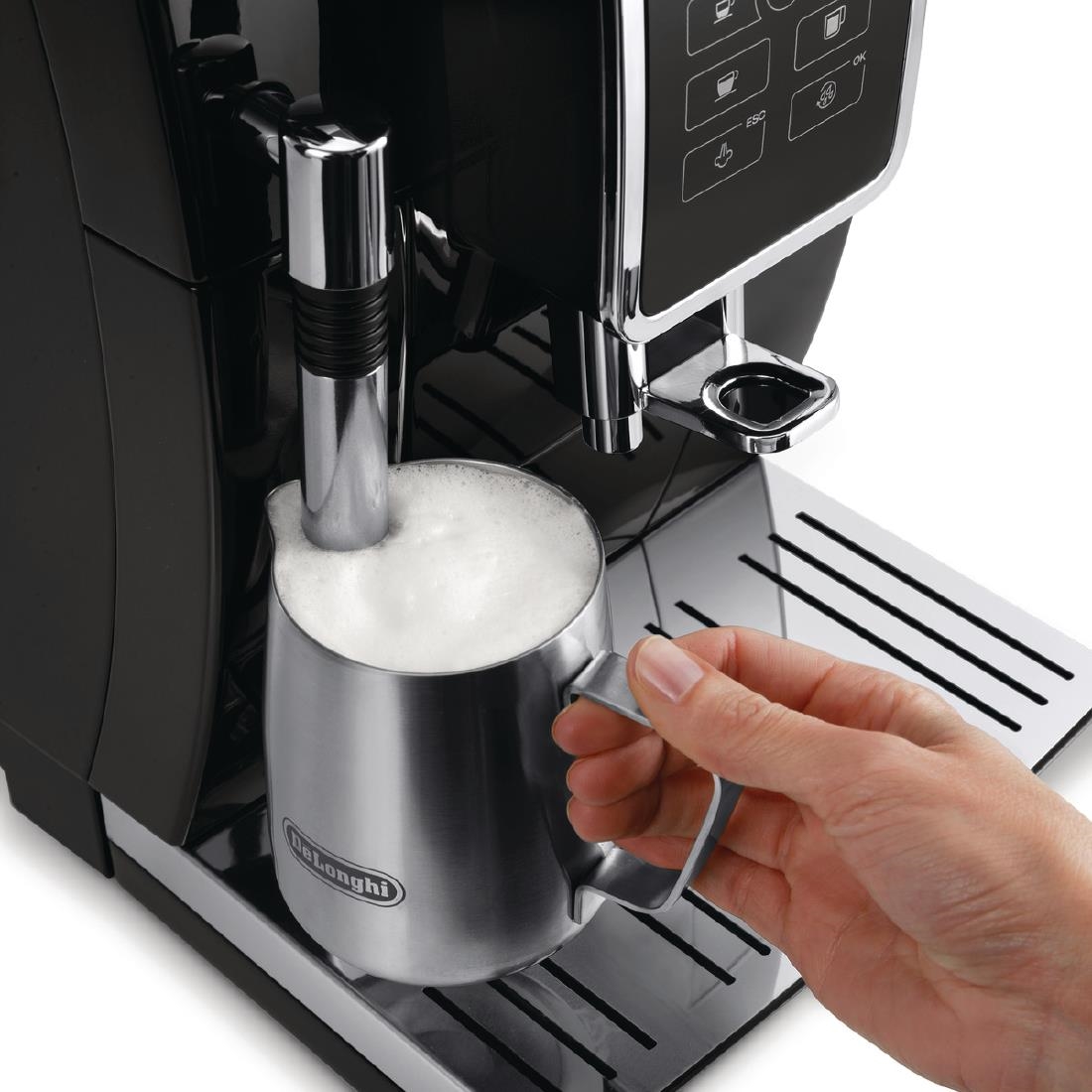 DeLonghi Dinamica Bean to Cup Coffee Machine ECAM35015B urneeds.co.uk