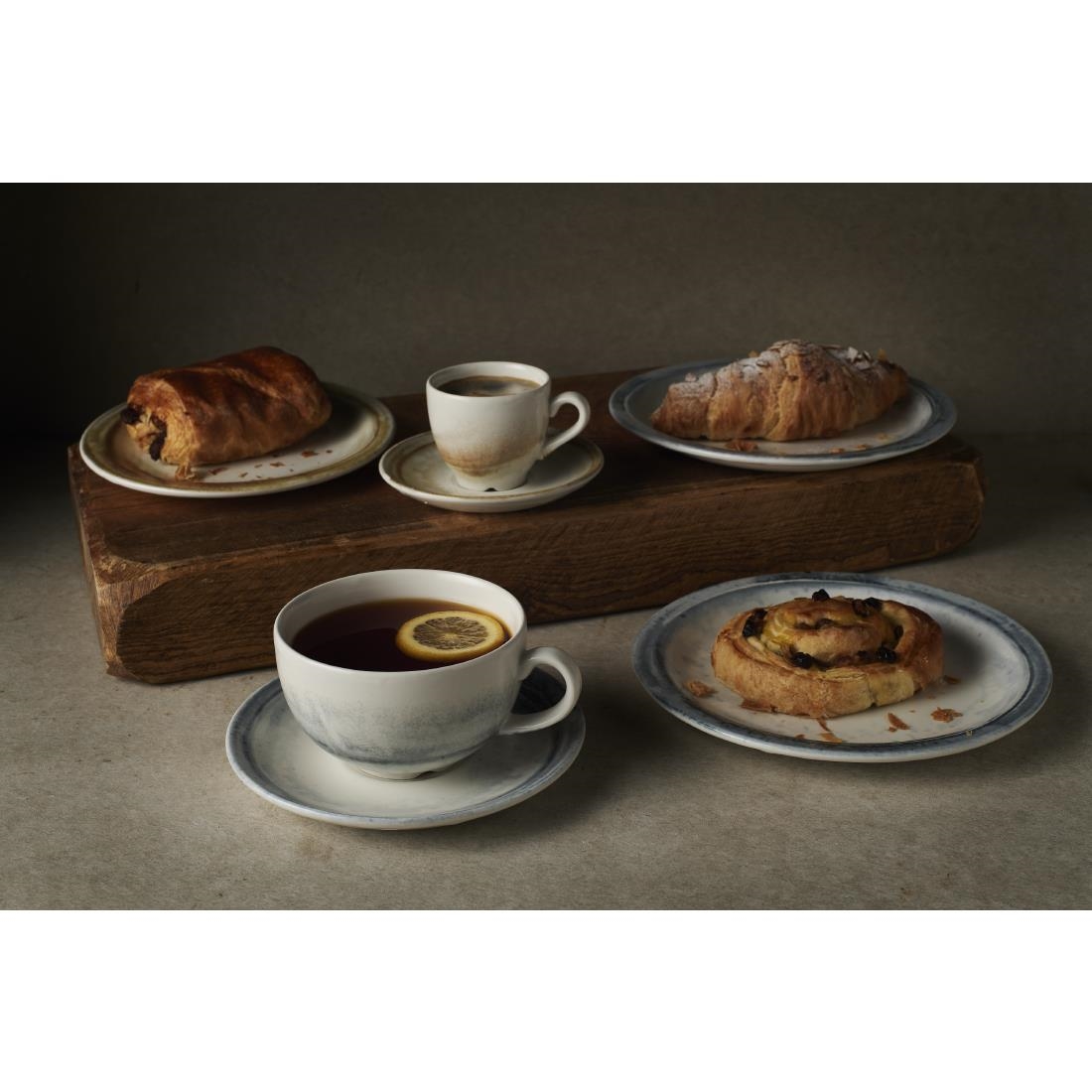 Dudson Makers Finca Sandstone Nova Plate 178mm (Pack of 12) - Image 3