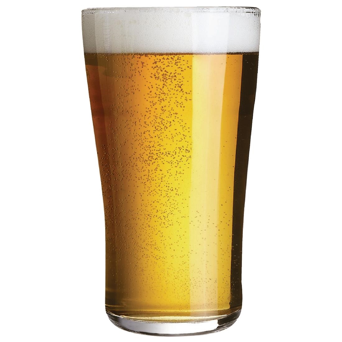 Arcoroc Ultimate Nucleated Beer Glasses 570ml CE Marked (Pack of 36)