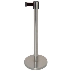 Bolero Polished Black Strap Barrier 2m
