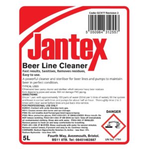 Jantex Beer Line Cleaner Concentrate 5Ltr