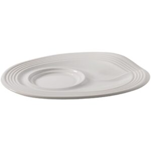 Revol Froisses Cappuccino Saucers White 175mm (Pack of 6)