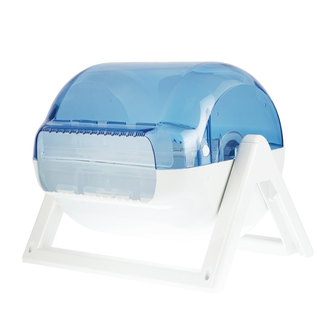 Jantex Plastic Blue Roll Dispenser - Image 6