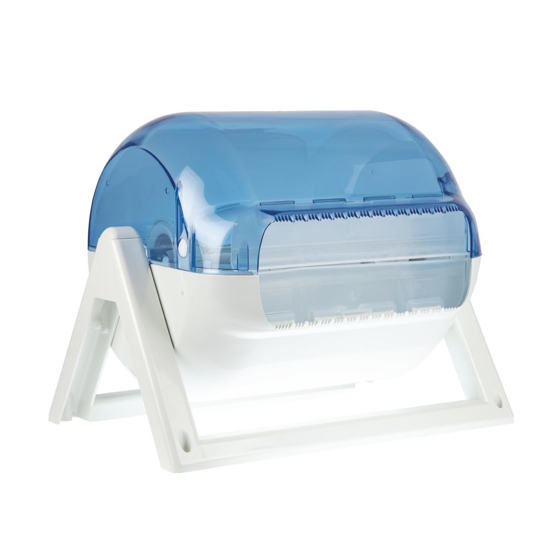 Jantex Plastic Blue Roll Dispenser - Image 3