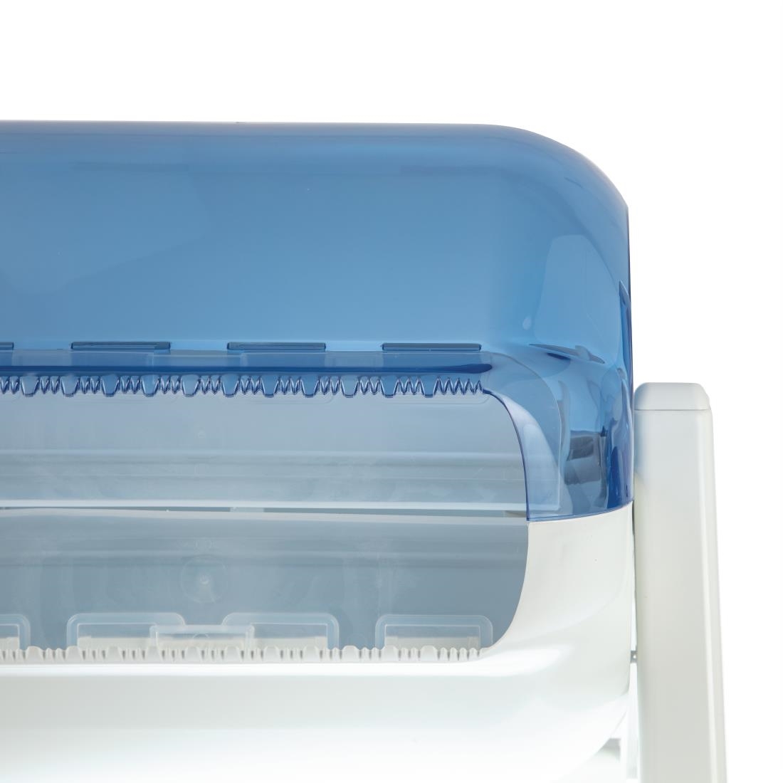 Jantex Plastic Blue Roll Dispenser - Image 4
