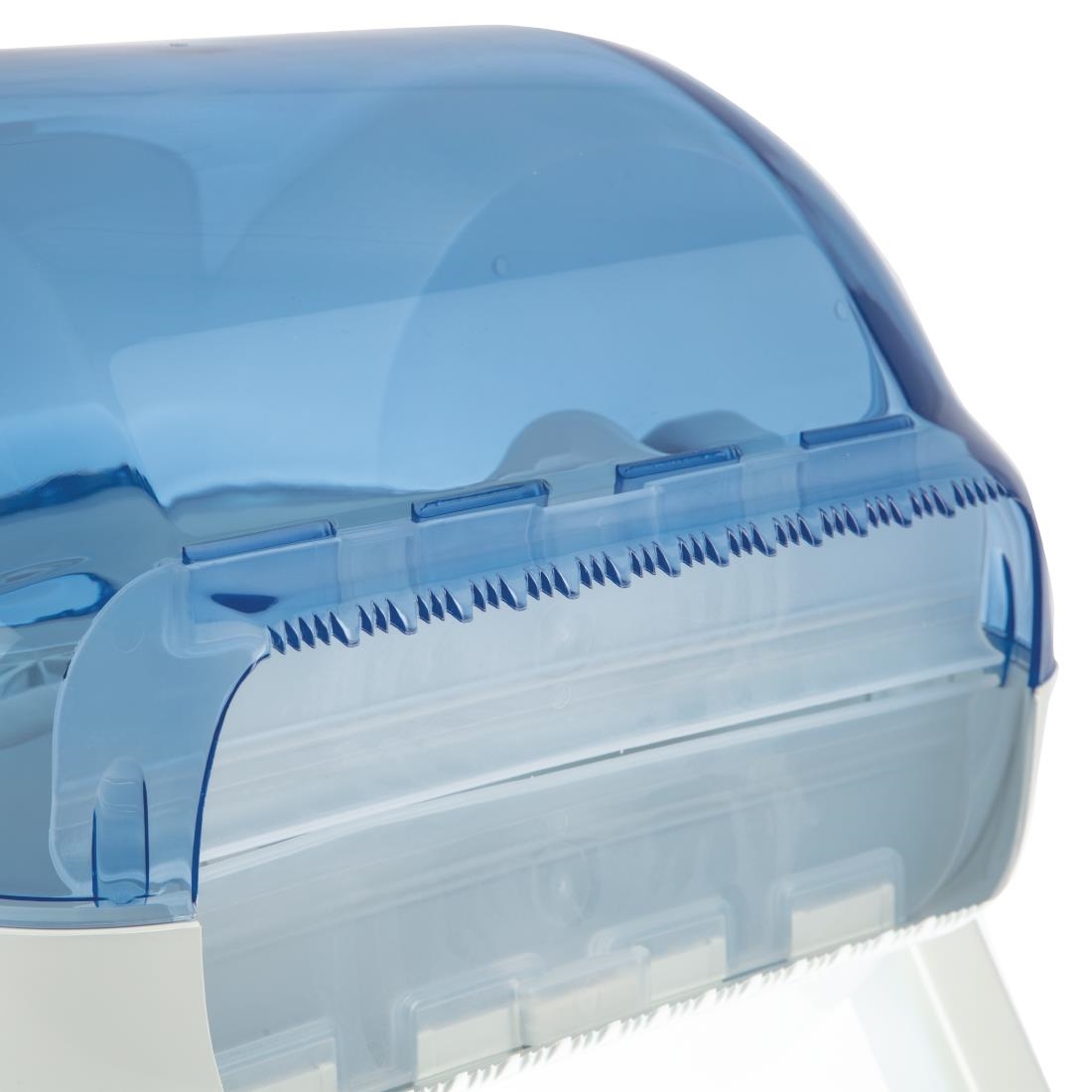 Jantex Plastic Blue Roll Dispenser - Image 5