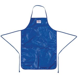 Burnguard Nylon QuicKlean Bib Apron Blue