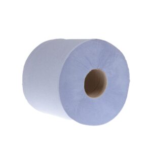 Jantex Blue Centrefeed Rolls 1ply 300m (Pack of 6)