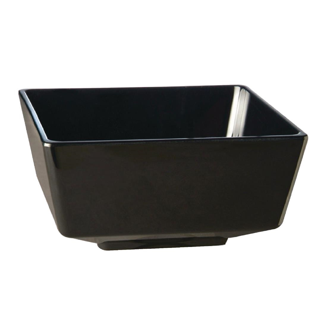 APS Float Black Square Bowl 7in - Image 5