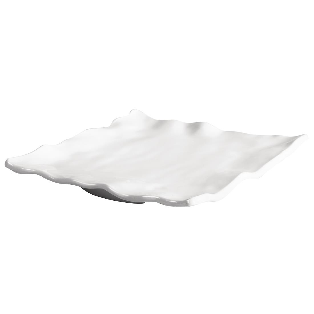APS Global Melamine Square Tray White 305mm - Image 3