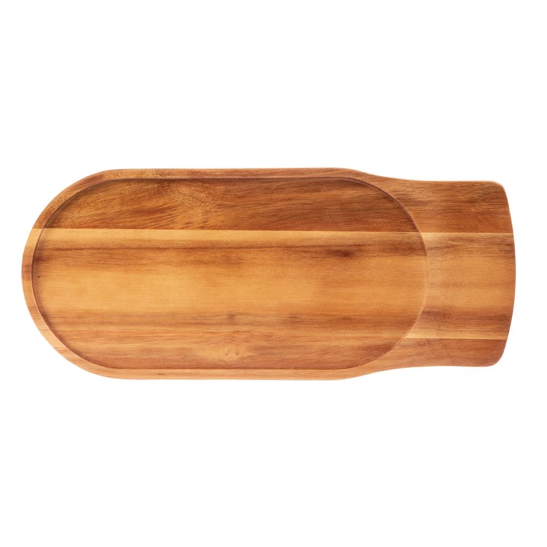 Olympia Acacia Wood Dish Board 415mm - Image 2