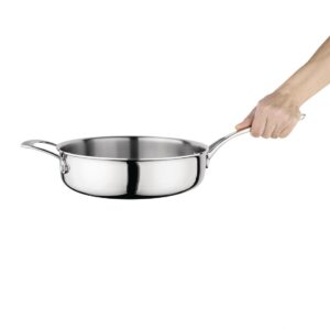 Vogue Tri Wall Sauté Pan 240mm