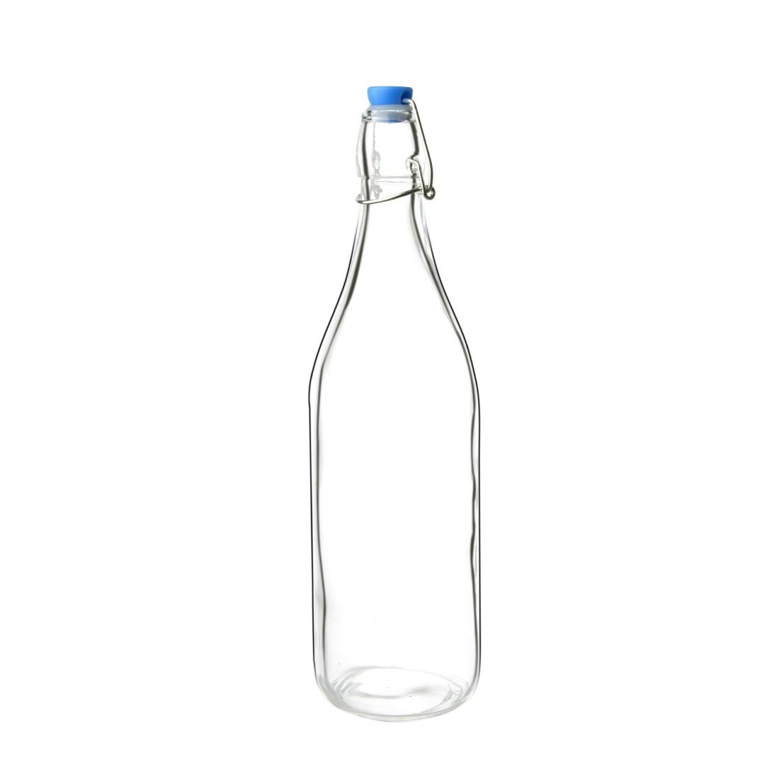 Olympia Glass Water Bottles 1Ltr (Pack of 6) - Image 7