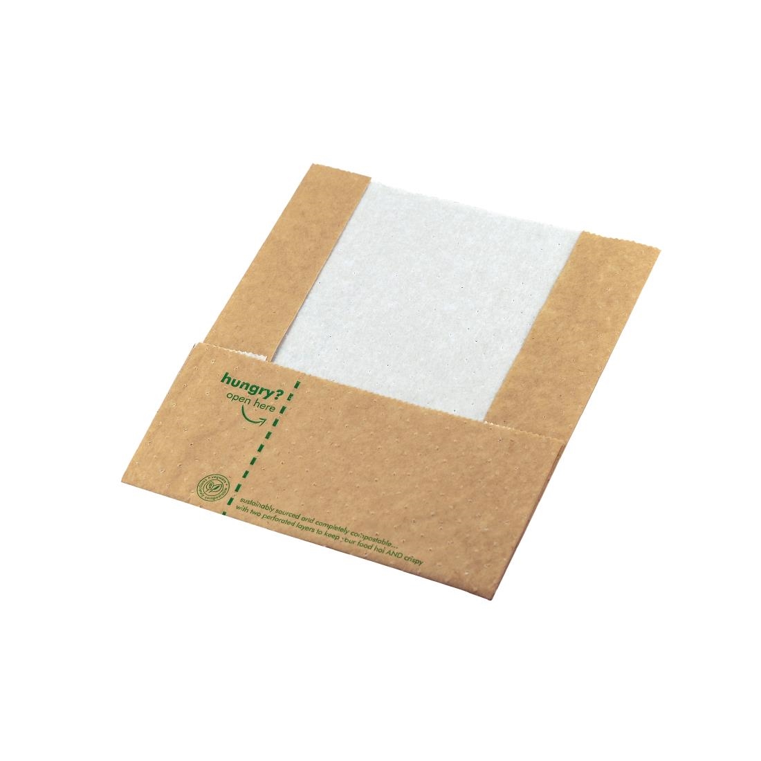 Vegware Compostable Kraft Panini Bags (Pack of 500) - Image 2