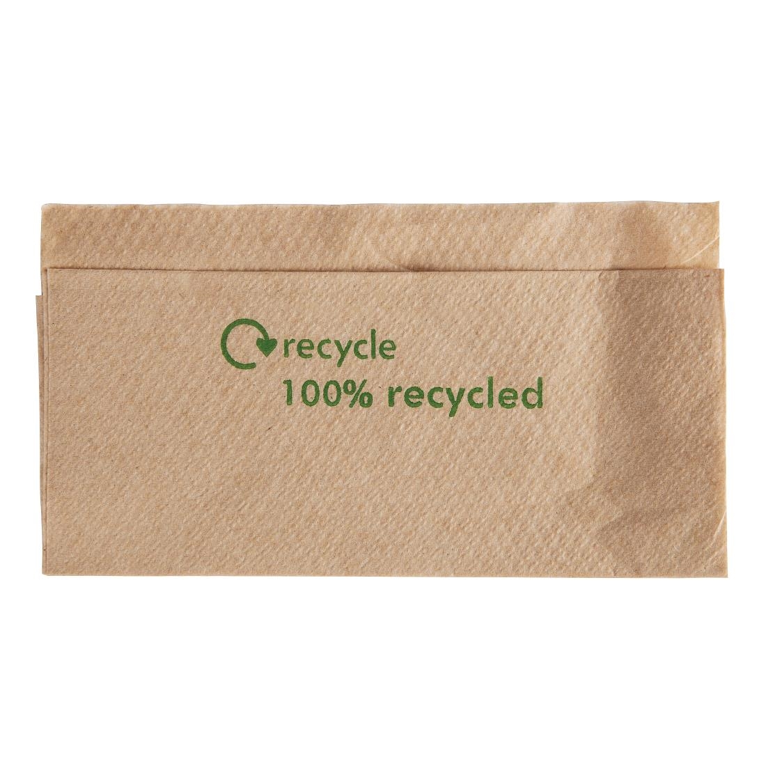 Compostable Kraft Lunch Napkins 320 x 300mm (Pack of 6000)