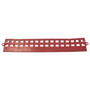 COBA Red Male Edge Flexi-Deck Tiles (Pack of 3)