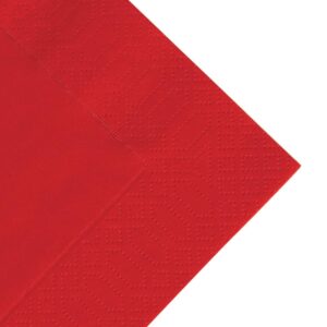 Duni Compostable Lunch Napkins Red 330mm (Pack of 1000)