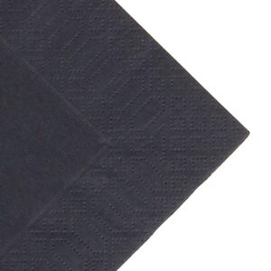 Duni Compostable Lunch Napkins Black 330mm (Pack of 1000)