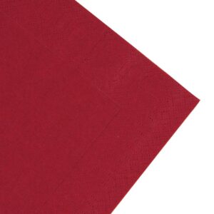 Duni Compostable Lunch Napkins Bordeaux 330mm (Pack of 1000)