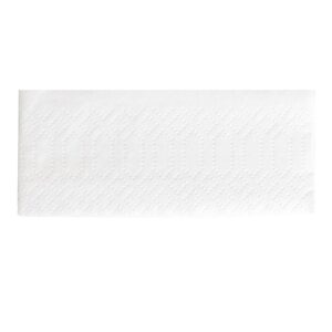 Duni Compostable Dinner Napkins White 400mm 1/8 Fold (Pack of 1000)