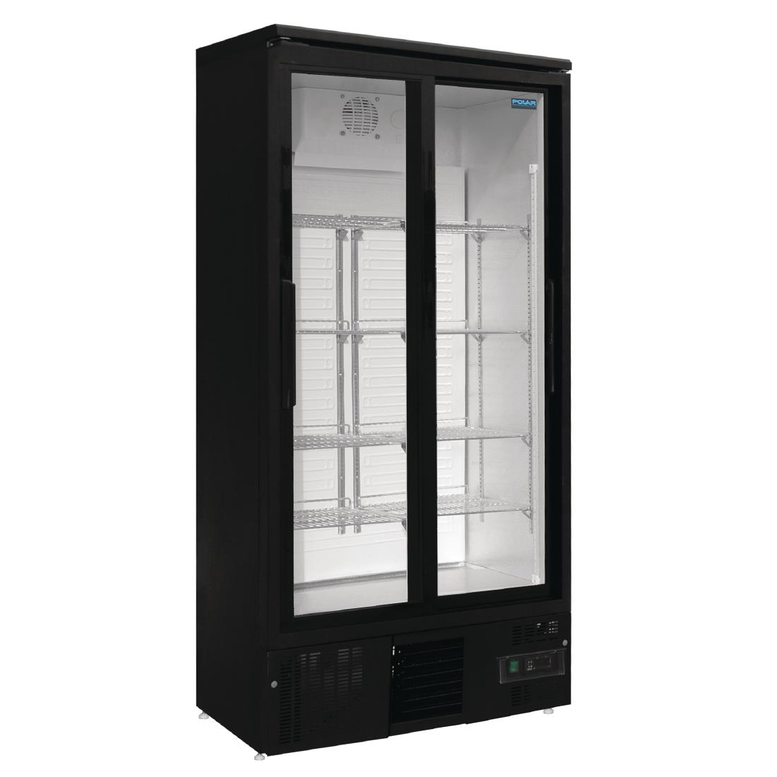 Polar G-Series Upright Back Bar Cooler with Sliding Doors 490Ltr - Image 2